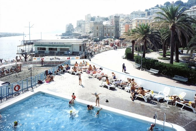 Massimo Vitali<br /> <em>Genova Pegli West&nbsp;</em>(#0741)<br /> Chromogenic print with Diasec mount&nbsp; &nbsp;<br /> Edition of 6