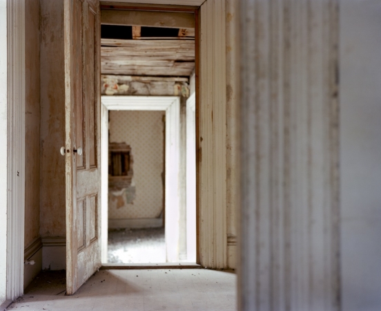 Corinne May Botz<br /> <em>Abandoned House, Frankfort, Maine (door)</em>, 2010<br /> All images archival pigment ink prints<br /> 11 x 14" &nbsp; &nbsp;Edition of 6 (plus 2 APs)<br /> 30 x 40" &nbsp; &nbsp;Edition of 6 (plus 2 APs)