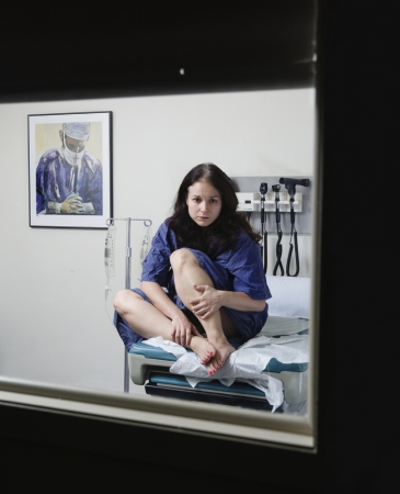 Corinne May Botz<br /> <i>"Lori" from Bedside Manner, </i>2014<br /> Archival pigment ink print<br /> 40 x 30" &nbsp; Edition of 6 (plus 2 APs)<br /> <br />
