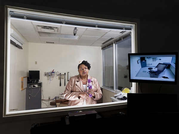 Corinne May Botz<br /> <i>"Teri" from Bedside Manner, </i>2015<br /> Archival pigment ink print<br /> 30 x 40" &nbsp; Edition of 6 (plus 2 APs)<br /> <br />