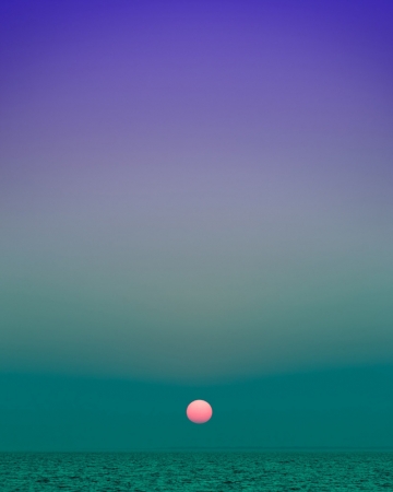 Eric Cahan<br /> <em>8:10pm, Fort Pond Bay, Montauk, NY</em>, 2012<br /> Chromogenic print mounted to dibond<br /> 30 x 25" &nbsp; &nbsp;Edition of 5 (plus 2 APs)<br /> 50 x 40" &nbsp; &nbsp;Edition of 5 (plus 2 APs)