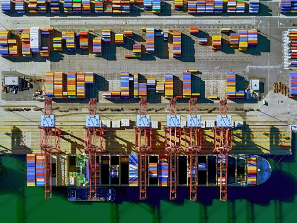 Jeffrey Milstein<br /> <em>Container Port 30, </em>2014<br /> Archival pigment prints<br /> 30 x 40" &nbsp; &nbsp;Edition of 10<br /> 40.5 x 54" &nbsp; &nbsp;Edition of 10