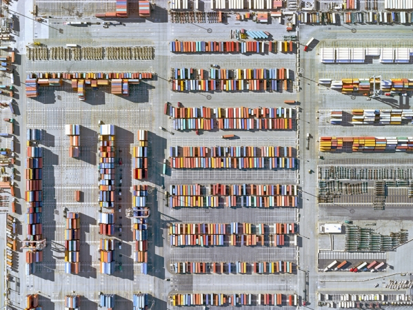 Jeffrey Milstein<br /> <em>Container Port 33, </em>2014<br /> Archival pigment prints<br /> 30 x 40" &nbsp; &nbsp;Edition of 10<br /> 40.5 x 54" &nbsp; &nbsp;Edition of 10