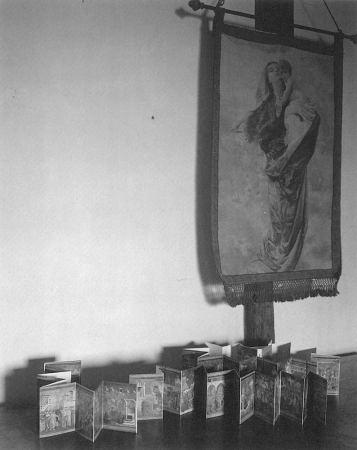 Regina DeLuise<br /> <em>Madonna and Giotto, Cortona, Italy (#210)</em><br /> 10 x 8"<br /> Platinum-palladium print on Japanese rice paper<br /> Signed, dated and numbered on recto<br /> Edition of 15