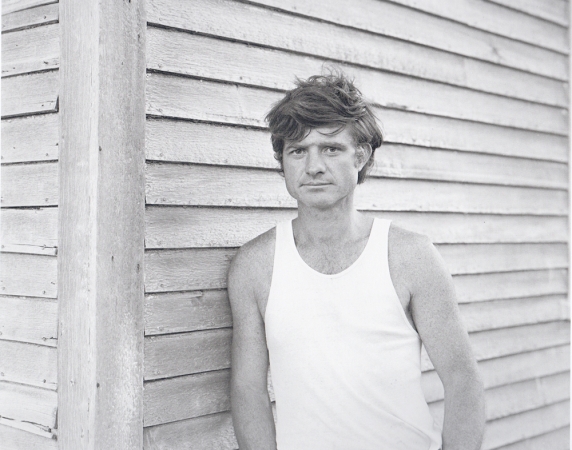 Jed Devine<br /> <em>Jim, Friendship Long Island</em><br /> Platinum-palladium print on Japanese rice paper<br /> 8 x 10"