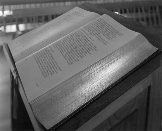 Jed Devine<br /> <em>Untitled (Open Book)</em><br /> 8 x 10"<br /> Platinum-palladium print on Japanese rice paper<br /> Signed on recto