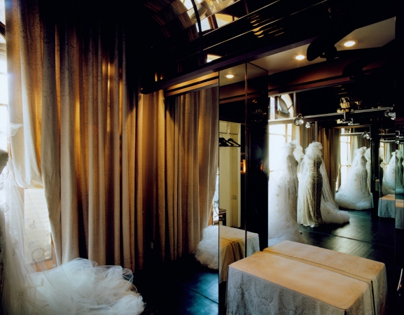 Jacqueline Hassink<br /> <em>Emanuel Ungaro Haute Couture Fitting Rooms, Paris (September 22, 2003)</em><br /> Chromogenic prints<br /> 20 x 23.5" &nbsp; &nbsp;Edition of 7<br /> 50 x 63" &nbsp; &nbsp;Edition of 7
