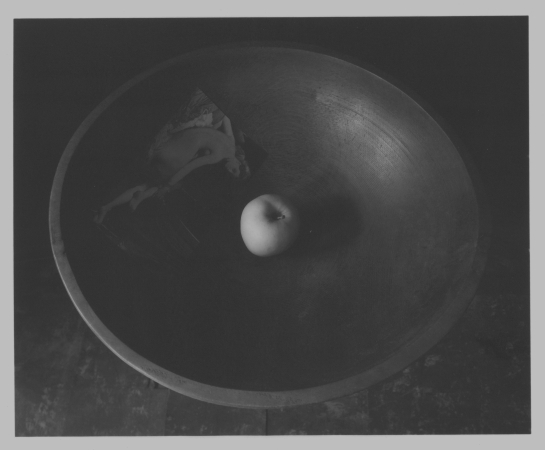 Jed Devine, Untitled (Bowl With Apple And Picture)
