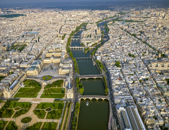 Jeffrey Milstein, River and Notre Dame 4, 2019