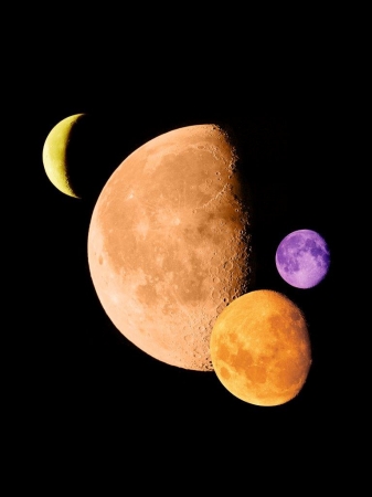 Luca Missoni, Moon Shadow 9, 2019 archival pigment print  31 x 23 inches, edition of 4