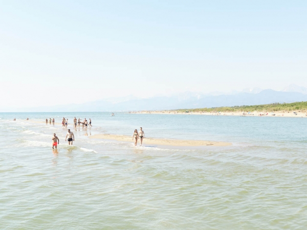 Massimo Vitali, #018_, Foce Del Serchio, 2020