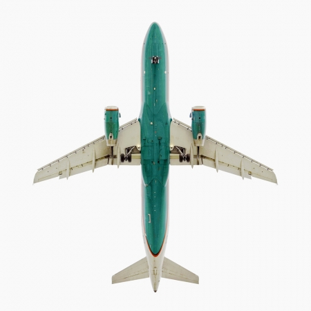 Jeffrey Milstein<br /> <em>America West Airbus A320,&nbsp;</em>2005<br /> Archival pigment prints<br /> 20 x 20" &nbsp; &nbsp;Edition of 15<br /> 34 x 34" &nbsp; &nbsp;Edition of 10<br /> Some Aircraft images can be up to 40 x 40”