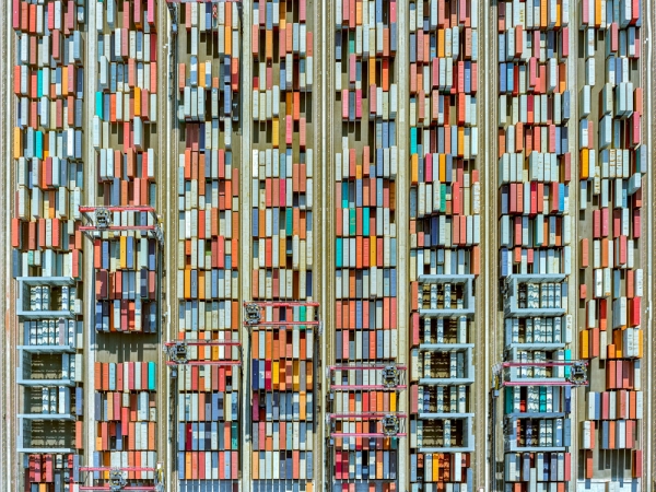 <strong>Jeffrey Milstein</strong><br /> <em>Container Port 43</em>, 2016<br /> Archival pigment print<br /> 40.5 x 54 inches<br /> Edition of 10<br /> Additional sizes avaible, please contact gallery for more information