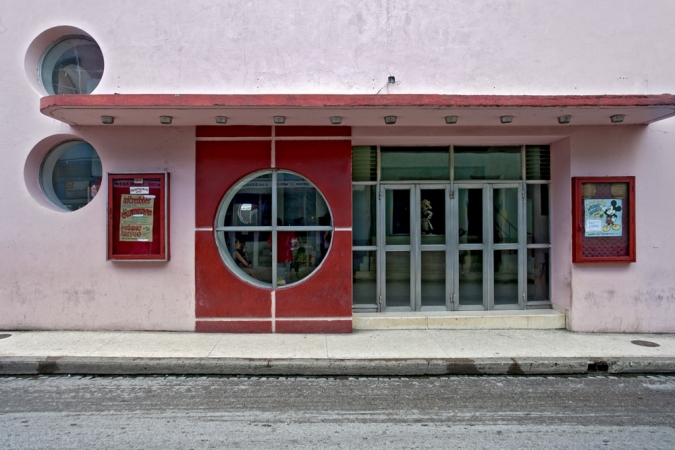 Jeffrey Milstein<br /> <em>Movie Theatre, Camagüey, Cuba, </em>2005<br /> Archival pigment prints<br /> 22 x 33" &nbsp; &nbsp;Edition of 5