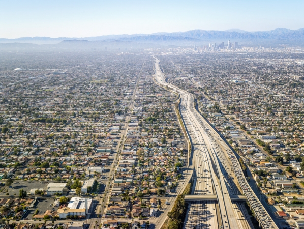 <strong>Jeffrey Milstein</strong><br /> <em>LA Harbor Freeway, </em>2014<br /> Archival pigment print<br /> 52.5 x 70 inches<br /> Edition of 10<br /> Additional sizes avaible, please contact gallery for more information