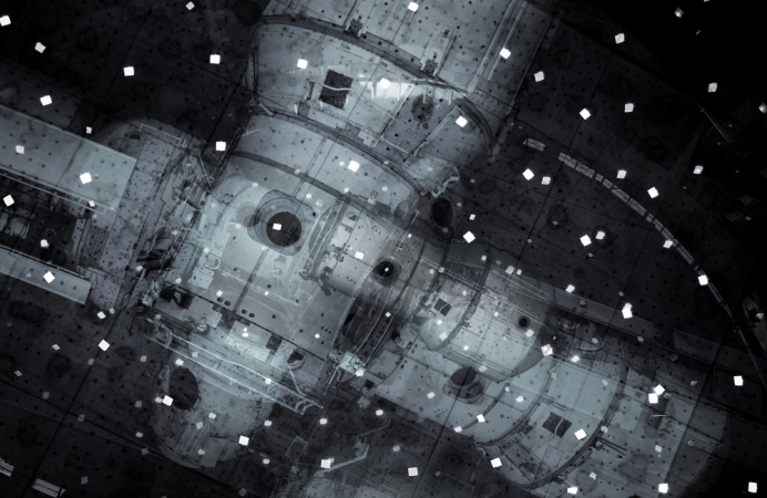 Michael Najjar<br /> <i>orbital debris 2020,&nbsp;</i>2013<br /> Hybrid photography, archival pigment print, diasec, custom-made aluminum frame<br /> <span style="font-family: Helvetica;">26.5 x 40" &nbsp; &nbsp; &nbsp; Edition of 6<br /> 51.5 x 79.5" &nbsp; &nbsp;Edition of 6</span><br /> <br /> <br />
