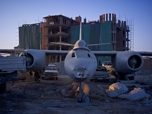 Simon Norfolk<br /> <em>A Dumping Ground For An Abandoned Russian-Era Bomber, </em>2010<br /> Archival pigment ink prints<br /> 20 x 24" &nbsp; &nbsp;Edition of 7 (plus 2 APs)<br /> 40 x 50" &nbsp; &nbsp;Edition of 7 (plus 2 APs)