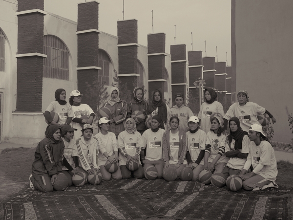 Simon Norfolk<br /> <em>The Afghan Women's National Basketball Squad, </em>2010<br /> Archival pigment ink prints<br /> 20 x 24" &nbsp; &nbsp;Edition of 7 (plus 2 APs)<br /> 40 x 50" &nbsp; &nbsp;Edition of 7 (plus 2 APs)