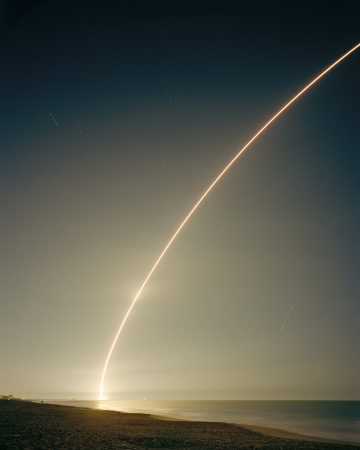 Simon Norfolk<br /> <em>Delta II ROK CC GPS2, </em>2008 (diptych)<br /> Digital chromogenic prints<br /> 40 x 63” (Each panel) &nbsp; &nbsp;Edition of 5 (plus 1 AP)<br />