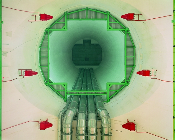 Simon Norfolk<br /> <em>Large Hadron Collider no. 4, </em>2007<br /> Digital chromogenic prints<br /> 20 x 24" &nbsp; &nbsp;Edition of 10 (plus 3 APs)<br /> 40 x 50" &nbsp; &nbsp;Edition of 10 (plus 3 APs) 