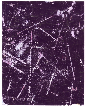 Rey Parlá<br /> <i>Everything Changes orMultiplicity</i>, 2014<br /> Glow paper (unique)<br /> 30.86 x 25.75"