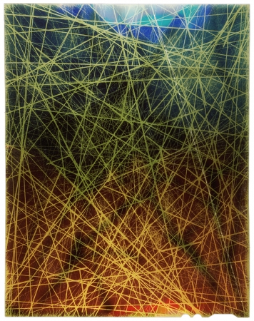 Rey Parlá<br /> <i>Kinetic Lumino #5</i>, 2017<br /> C-print (unique)<br /> 20 &nbsp;x 17"