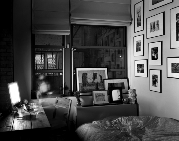 Matthew Pillsbury<br /> <em>Self Portrait at Computer, Thursday, January 16, 2003, 6-7pm</em><br /> Archival pigment prints<br /> 13 x 19"&nbsp;&nbsp;&nbsp; Edition of 20<br /> 30 x 40"&nbsp;&nbsp;&nbsp; Edition of 10<br /> 50 x 60"&nbsp;&nbsp;&nbsp; Edition of 3