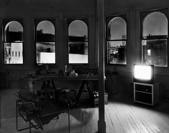 Matthew Pillsbury<br /> <em>George Spencer, Seducing the Babysitter, Tuesday, April 1, 2003, 11-12am</em><br /> Archival pigment ink prints<br /> 13 x 19"&nbsp;&nbsp;&nbsp; Edition of 20<br /> 30 x 40"&nbsp;&nbsp;&nbsp; Edition of 10<br /> 50 x 60"&nbsp;&nbsp;&nbsp; Edition of 3