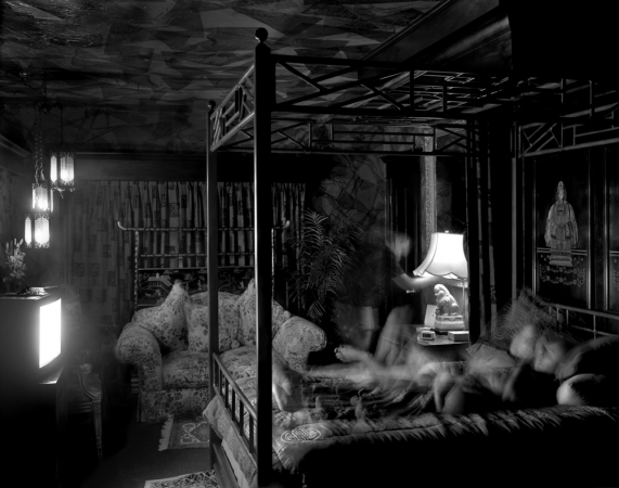 Matthew Pillsbury<br /> <em>Desperate Housewives, Balboa Park Inn, The Orient Express Room Sunday, August 14th, 2005, 10-11pm</em><br /> Archival pigment ink prints<br /> 13 x 19"&nbsp;&nbsp;&nbsp; Edition of 20<br /> 30 x 40"&nbsp;&nbsp;&nbsp; Edition of 10<br /> 50 x 60"&nbsp;&nbsp;&nbsp; Edition of 3