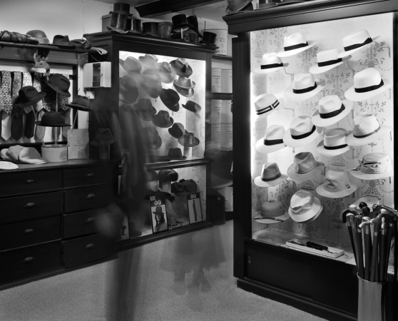 Matthew Pillsbury<br /> <em>Deon Steyn, James Lock &amp; Co., London, </em>2007<br /> Archival pigment ink prints<br /> 13 x 19"&nbsp;&nbsp;&nbsp; Edition of 20<br /> 30 x 40"&nbsp;&nbsp;&nbsp; Edition of 10<br /> 50 x 60"&nbsp;&nbsp;&nbsp; Edition of 3