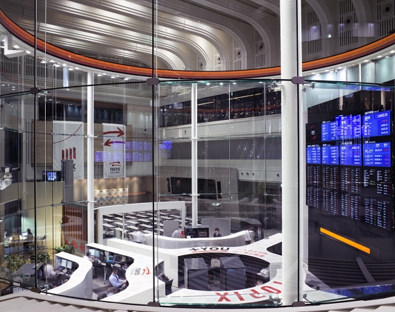 Matthew Pillsbury<br /> <i>Tokyo Stock Exchange, </i>2014 (TV14590)<br /> Archival pigment ink prints<br /> 20 x 24" &nbsp; &nbsp;Edition of 10<br /> 30 x 40" &nbsp; &nbsp;Edition of 6 (plus 2 APs)<br /> 50 x 60" &nbsp; &nbsp;Edition of 2 (plus 1 AP)