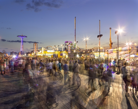Matthew Pillsbury<br /> <em>Coney Island Boardwalk</em>, 2015 (TV15035)<br /> Archival pigment ink prints<br /> 20 x 24" &nbsp; &nbsp;Edition of 10<br /> 30 x 40" &nbsp; &nbsp;Edition of 6 (plus 2 APs)<br /> 50 x 60" &nbsp; &nbsp;Edition of 2 (plus 1 AP)