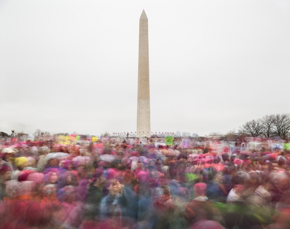 Matthew Pillsbury<br /> <i>Women's March, Saturday 21st</i>, 2017&nbsp;(TV17008)<br /> Archival pigment ink prints<br /> 20 x 24" &nbsp; &nbsp;Edition of 10<br /> 30 x 40" &nbsp; &nbsp;Edition of 6 (plus 2 APs)<br /> 50 x 60" &nbsp; &nbsp;Edition of 2 (plus 1 AP)