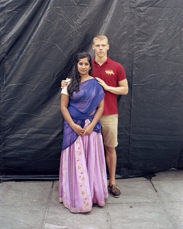 Richard Renaldi<br /> <em>Lucas &amp; Radhika, </em>2011<br /> Archival Pigment Prints<br /> 24 x 20" &nbsp; &nbsp;Edition of 7 (plus 2 APs)<br /> 59 x 49" &nbsp; &nbsp;Edition of 3 (plus 2 APs)