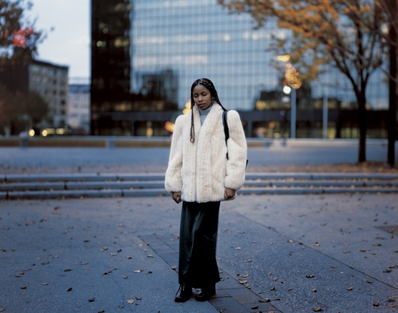 Richard Renaldi<br /> <em>Faith; Newark, NJ, </em>2001<br /> Archival Pigment Prints<br /> 20 x 24" &nbsp; &nbsp;Edition of 7 (plus 2 APs)<br /> 30 x 36" &nbsp; &nbsp;Edition of 4 (plus 2 APs)<br /> 50 x 60" &nbsp; &nbsp;Edition of 3 (plus 2 APs)