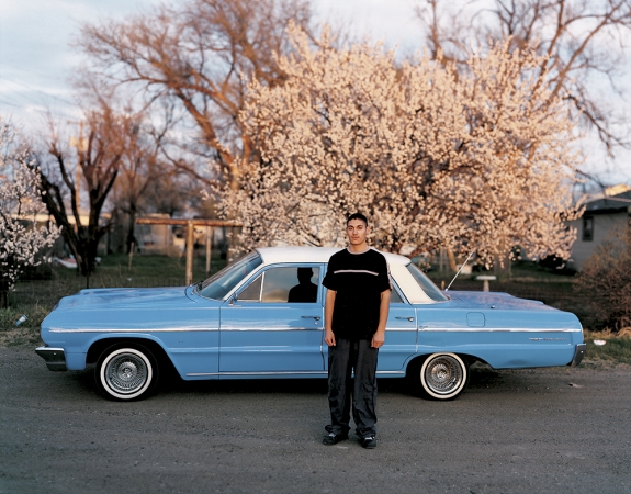 Richard Renaldi<br /> <em>Aaron; Liberal, KS, </em>2005<br /> Archival Pigment Prints<br /> 20 x 24" &nbsp; &nbsp;Edition of 7 (plus 2 APs)<br /> 30 x 36" &nbsp; &nbsp;Edition of 4 (plus 2 APs)<br /> 50 x 60" &nbsp; &nbsp;Edition of 3 (plus 2 APs)