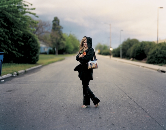 Richard Renaldi<br /> <em>Christine; Fresno, CA, </em>2003<br /> Archival Pigment Prints<br /> 20 x 24" &nbsp; &nbsp;Edition of 7 (plus 2 APs)<br /> 30 x 36" &nbsp; &nbsp;Edition of 4 (plus 2 APs)<br /> 50 x 60" &nbsp; &nbsp;Edition of 3 (plus 2 APs)