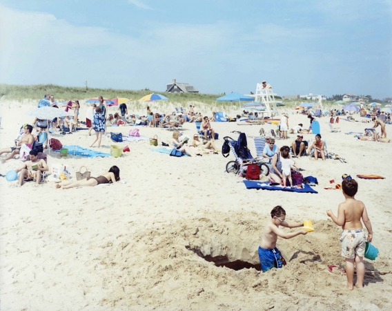 Massimo Vitali<br /> <em>Robert Moses Park North&nbsp;</em>(#2393)<br /> Chromogenic print with Diasec mount&nbsp; &nbsp;<br /> Edition of 6
