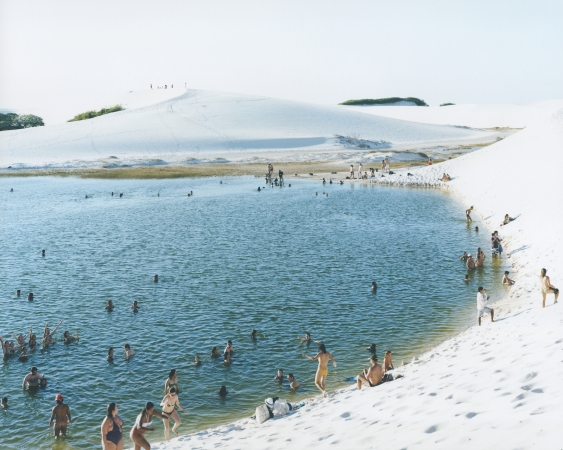 Massimo Vitali<br /> <em>Lençois Laguna do Peixe Shout&nbsp;</em>(#4665), 2012<br /> Digital C print with Diasec mount<br /> 71 x 92" &nbsp; &nbsp;Edition of 6