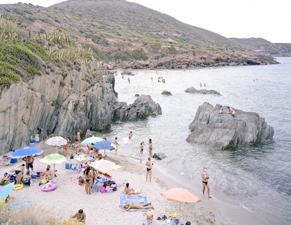 Massimo Vitali<br /> <em>Masua&nbsp;</em>(#4841), 2014<br /> Digital C print with Diasec mount<br /> 71 x 92" &nbsp; &nbsp;Edition of 6