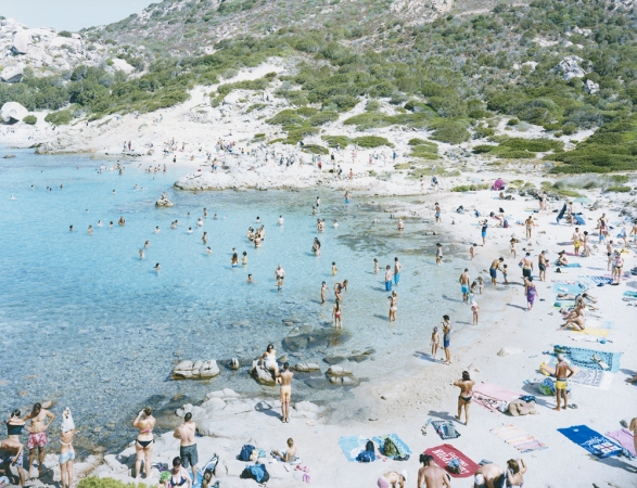 Massimo Vitali<br /> <em>Spargi Cala Corsara </em>(#4812), 2013<br /> Chromogenic print with Diasec mount<br /> 71 x 94" &nbsp; &nbsp;Edition of 6
