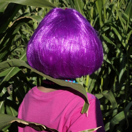 Hiroshi Watanabe<br /> <em>The Day The Dam Collapses &nbsp;#36 (Purple Hair), </em>2009<br /> Archival ink print<br /> 9 x 9", &nbsp;framed in 13 x 13" white metal frame<br /> Edition of 5<br />