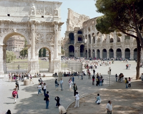 Massimo Vitali<br /> <em>Titus Arch Pine Tree, Rome&nbsp;</em>(#3092), 2008<br /> Chromogenic print with Diasec mount&nbsp; &nbsp;<br /> Edition of 6