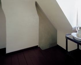 Corinne May Botz<br /> <em>Edgar Allen Poe House, Baltimore, Maryland</em>,&nbsp;2010<br /> All images archival pigment ink prints<br /> 11 x 14" &nbsp; &nbsp;Edition of 6 (plus 2 APs)<br /> 16 x 20” &nbsp; &nbsp;Edition of 3