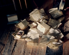 Corinne Botz<br /> <em>Attic (Letters), 1999 - 2004</em><br /> Chromogenic print<br /> 11" x 14" &nbsp; &nbsp;Edition of 6 (plus 2 APs)
