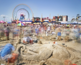 Matthew Pillsbury<br /> <i>Coney Island Sandcastle Competition, </i>2015 (TV15050)<br /> Archival pigment ink prints<br /> 20 x 24" &nbsp; &nbsp;Edition of 10<br /> 30 x 40" &nbsp; &nbsp;Edition of 6 (plus 2 APs)<br /> 50 x 60" &nbsp; &nbsp;Edition of 2 (plus 1 AP)