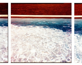 Karine Laval<br /> <em>Poolscape Twin Tryptich</em>, 2010<br /> Chromogenic print<br /> 20 x 20" &nbsp; &nbsp;Edition of 15<br /> 30 x 30" &nbsp; &nbsp;Edition of 9<br /> 50 x 50" &nbsp; &nbsp;Edition of 5 