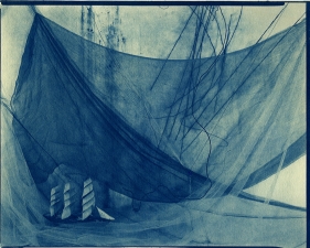 Lauren Semivan<br /> <em>The Storm, </em>2012<br /> 10 x 8"<br /> Cyanotype<br /> Signed, titled, dated and numbered on verso<br /> Edition of 10