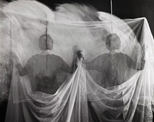Lauren Semivan's Spoken by a Ghost at Portrait Society Gallery